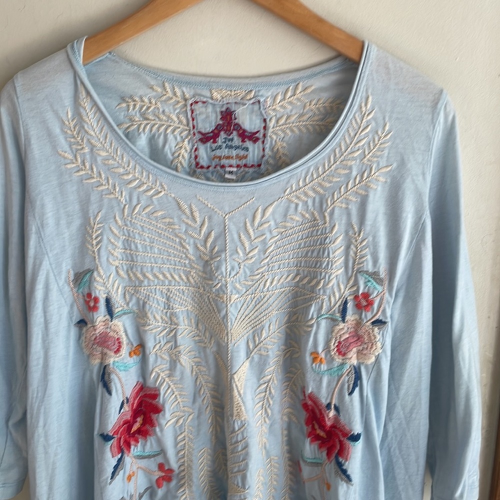 Johnny Was Embroidered Top - Picture 3 of 13